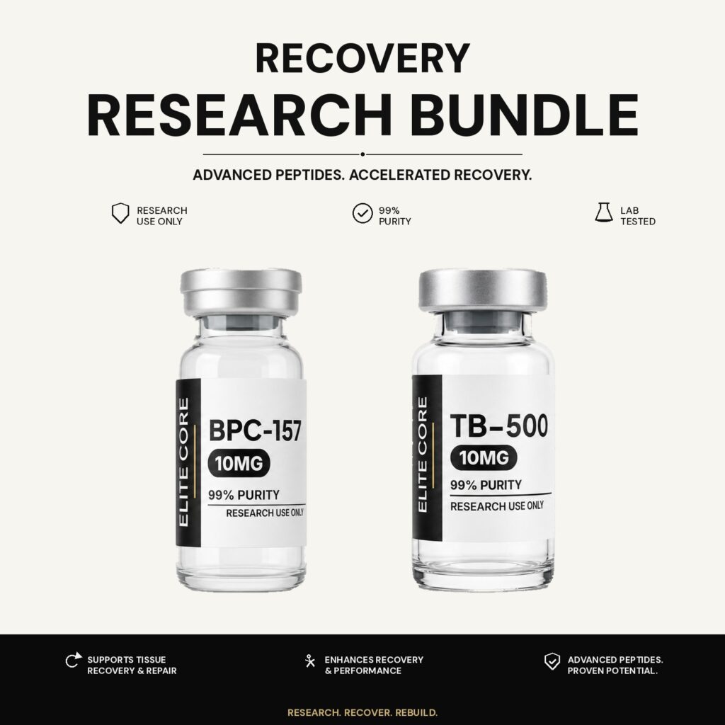 Recovery Research Bundle premium research vials